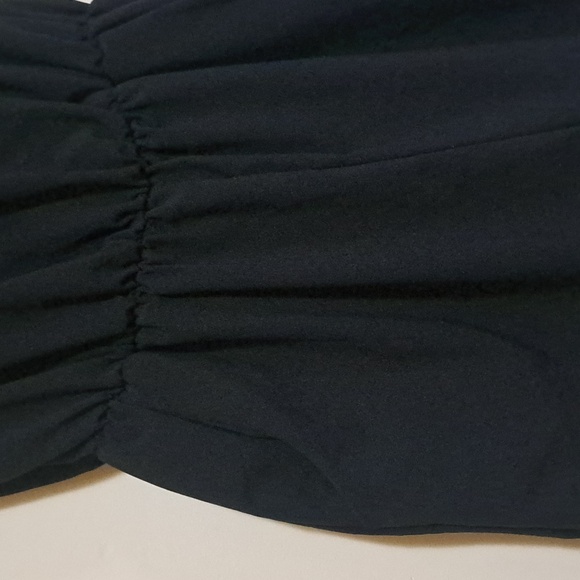 🏖Resort cute size S strapless shorts Jumper simple All black perfect 4 vacation - Picture 2 of 2
